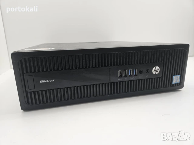 +Гаранция! Компютър PC hp EliteDesk 800 G2 Intel Core i5-6500 / 8GB DDR4 /128GB SSD + 500GB HDD