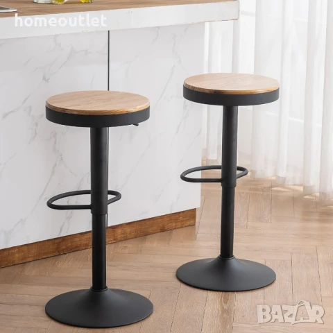 Комплект бар столове – EUYY102-ALL-1911BK – 2бр.