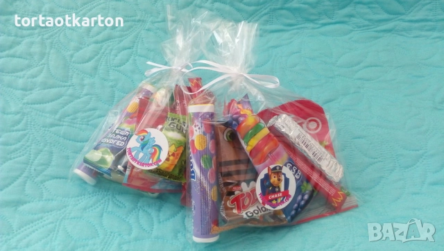 Опаковъчни торбички за почерпка
                
                гр. Варна, Трошево
                27 октомври
                                    10 лв 
                    5,11 € Опаковъчни торбички за почерпка
                
                гр. Варна, Трошево
                27 октомври
                                    10 лв 
                    5,11 €