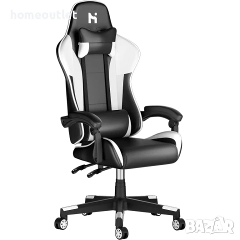 ПРОМОЦИЯ Офис / геймърски стол HL GC-01W (WHITE)