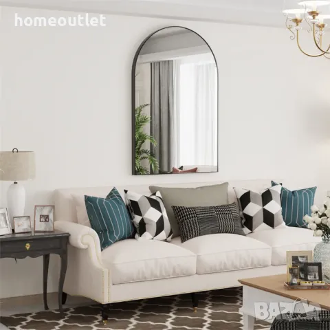 ПРОМОЦИЯ Висококачествено стенно огледало LUVODI JJ-XM839-L-BK