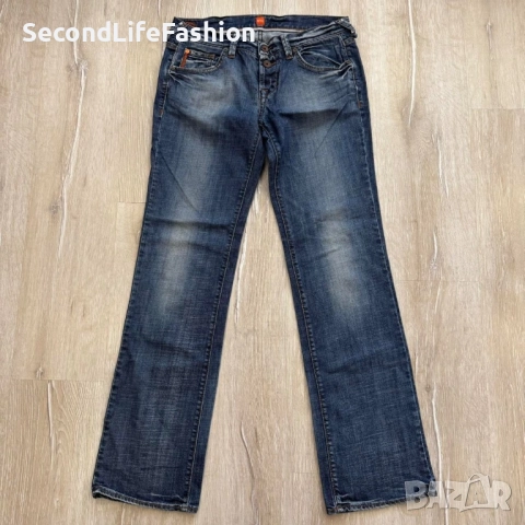 Дамски дънки Hugo Boss Orange Liffy 16561, размер W30 W32, сини →
		Обява 52574302