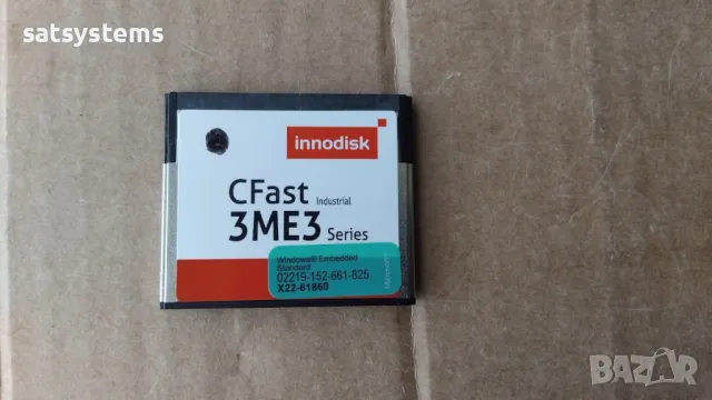 InnoDisk CFast 3ME3 8GB SATA III 6.0 Gb/s Industrial Memory Card