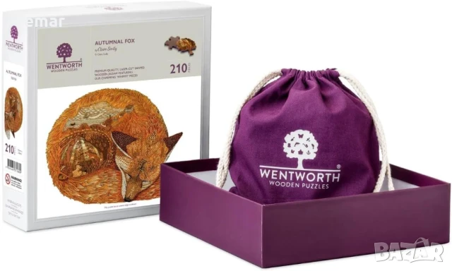 Wentworth - Пъзел Уентуърт - Есенна лисица – 210 части - За възрастни - Чудесен подарък