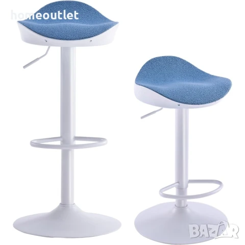 Комплект бар столове – EUYY102-KS-1919WH-BL – 2бр