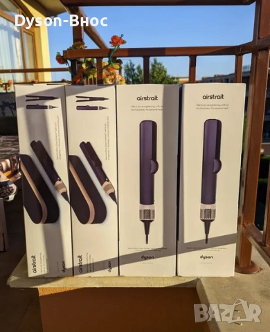 (ТОП ЦЕНА) Dyson Airstrait ht01 преса-сешоар за коса нови и запечатани →
		Обява 52029428