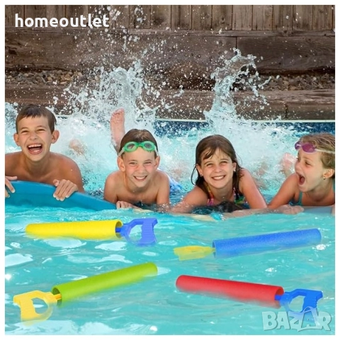 ПРОМОЦИЯ Воден пистолет (к-кт от 4 бр.) BL-4PCS WATER GUN (X0016GUNPH)