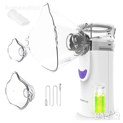 ПРОМОЦИЯ Преносим инхалатор с компактен размер YNPUZ MESH NEBULIZER UN200