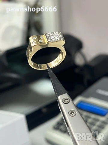 Златен пръстен 14 карата