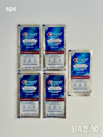 Избелващи ленти CREST 3D Whitestrips Glamorous White – Оригинални американски →
		Обява 52241663 Избелващи ленти CREST 3D Whitestrips Glamorous White – Оригинални американски →
		Обява 52241663