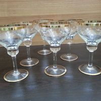 Ретро кристални чаши , снимка 6 - Антикварни и старинни предмети - 45906266