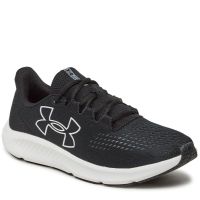Мъжки маратонки UNDER ARMOUR Charged Pursuit 3 Big Logo Running Shoes Black/White, снимка 1 - Маратонки - 45762500
