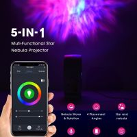 SUPPOU LED WiFi Galaxy проектор/Смарт 3D нощна светлина с RGB настройка/гласово управление/APP, снимка 5 - Прожектори - 45199618