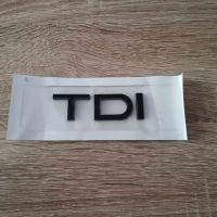 черна емблема Audi TDI Ауди ТДИ, снимка 1 - Аксесоари и консумативи - 45416709