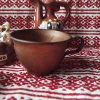 Стари български сувенирни менчета медна чаша кошница, снимка 6 - Други ценни предмети - 45297839
