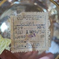 стар български кристал стари кристални чаши вино коняк ром бренди  , снимка 4 - Антикварни и старинни предмети - 45209234