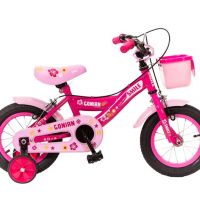 Велосипед розов с кошница 12'' (инча) - BMX, снимка 1 - Велосипеди - 45841558