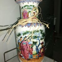 Голяма японска ваза, снимка 3 - Вази - 45188556