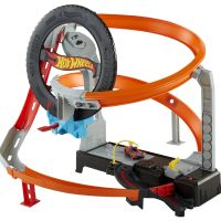 Hot Wheels City vs Robo Beasts - Комплект магазин за автомобилни гуми, снимка 2 - Коли, камиони, мотори, писти - 45149403