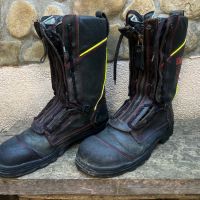 Пожарникарски обувки Firefighter Boots EMS 9820 F2A HI3 CI SRC — номер 45, снимка 2 - Други - 45286424