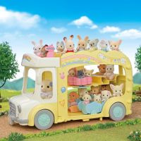 Rainbow Fun Nursery Bus триетажно превозно средство, побира до 28 бебета, комплект за игра за деца, снимка 3 - Образователни игри - 45297893