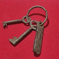 Ключовете са от австрийска каса сейф от края на 19век!, снимка 1 - Други ценни предмети - 45457336