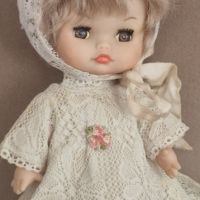 Винтидж кукла, маркиран, 1960г–1970г–Effe Franca Made In Italy, снимка 4 - Колекции - 45387505