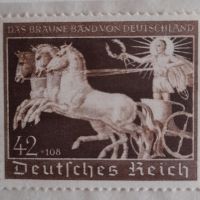 Германия пощенски марки 1940г.Запазена, снимка 1 - Филателия - 45192337