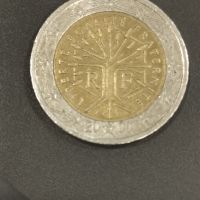 Продавам 2 евро монета от 2000 година с печатни грешки, снимка 1 - Нумизматика и бонистика - 45824999