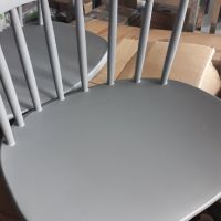 Трапезен стол 4 броя комплект в сив цвят GRAZ налични 8 стола от модела, снимка 7 - Столове - 35245321