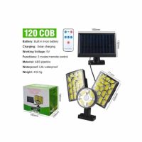 Соларна индукционна улична лампа,външен сензор за слънчево движение с дистанционно управление, снимка 9 - Соларни лампи - 45712707