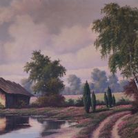 Фламандски Пейзаж, снимка 5 - Картини - 45215076