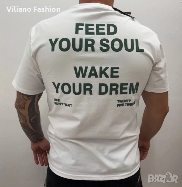 Мъжки тениски със щампи на гърба, снимка 1