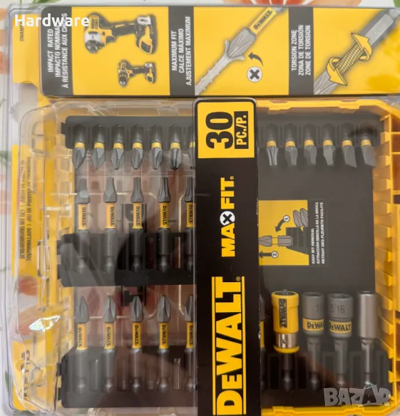 Комплект Битове Dewalt 30 бр., снимка 1