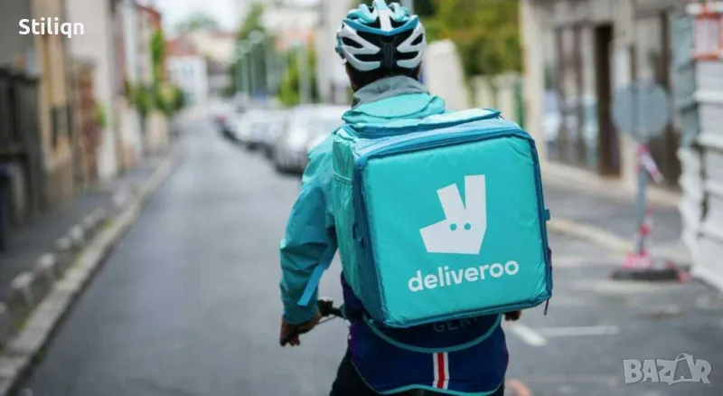 Голяма хладилна чанта за доставка на храна Deliveroo , снимка 1