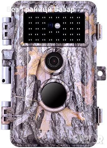 Нов Камера за лов охрана дом 24MP, 1296P HD видео и IR нощно виждане, снимка 1