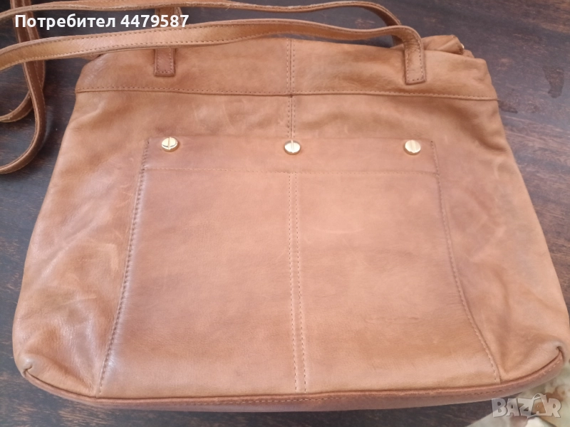 Дамска чанта естествена кожа, снимка 1
