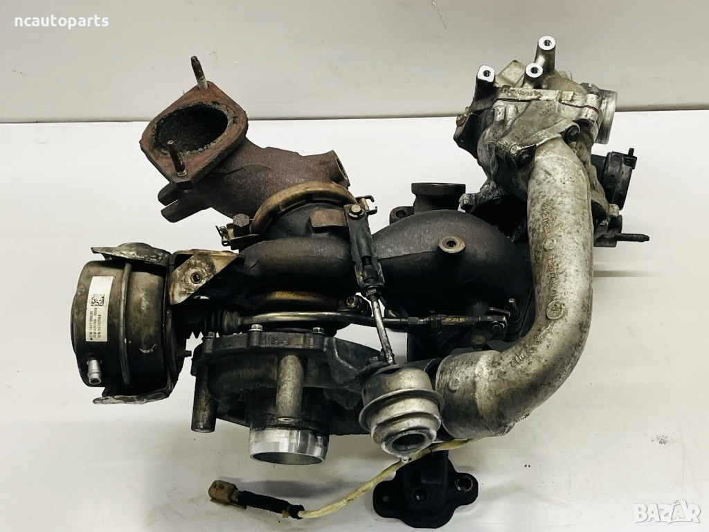 Двойно турбо за Renault Рено Мастер Опел Мовано Нисан Интерстар 2.3 дизел GARRETT H8201393211 2016, снимка 1