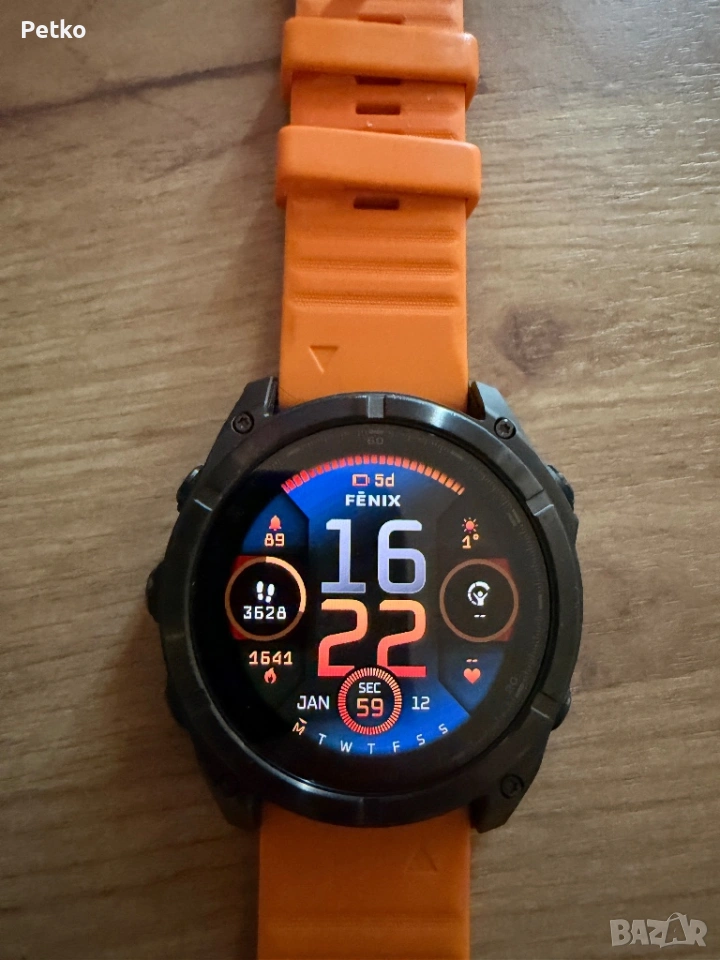 Garmin Fenix 8 Sapphire DLC  Amoled Titanium 51 mm, нов, с гаранция, снимка 1