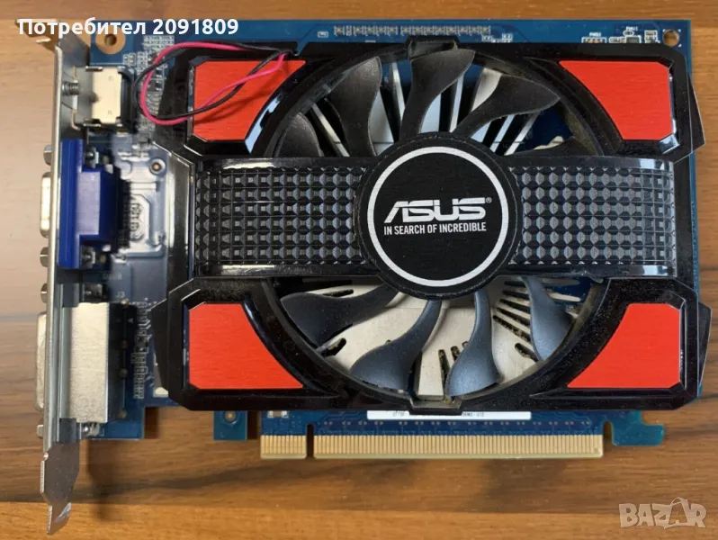 Видеокарта NVIDIA ASUS GeForce GT 730 4GB, снимка 1