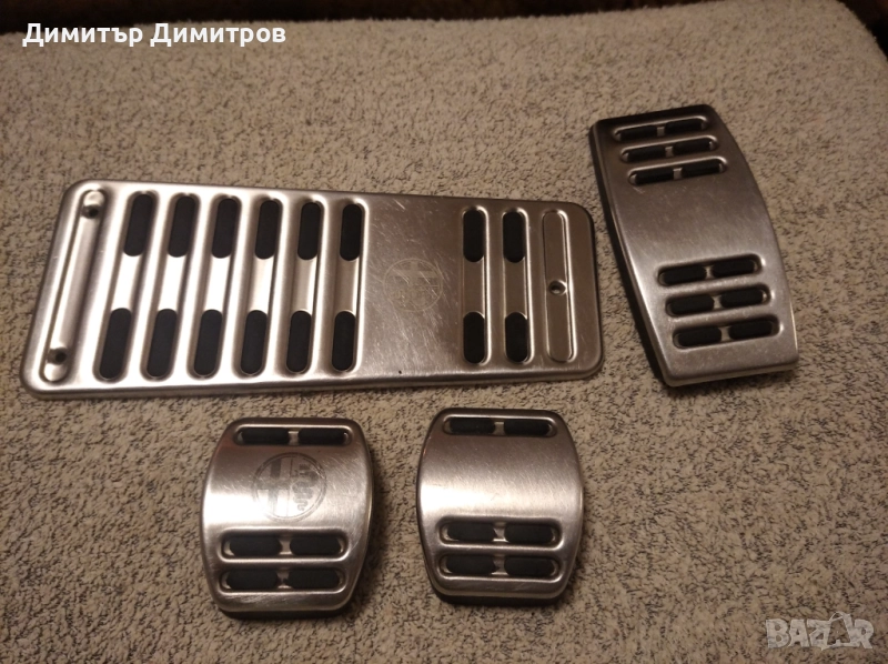 Спортни педали за Алфа Ромео - Мито, снимка 1