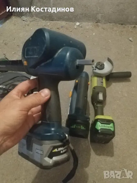 Ryobi 18 v пистолет за силикон, снимка 1