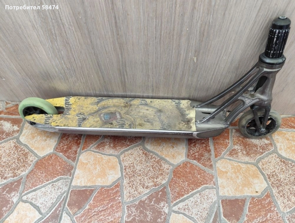 Тротинетка-трикова, снимка 1