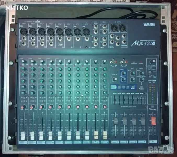 YAMAHA MX12/4 MIXER миксер,смесител,пулт, снимка 1