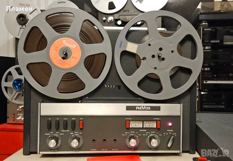 REVOX A-77 ролков магнетофон , снимка 1