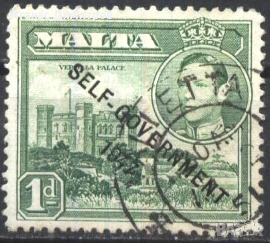 Клеймована марка Архитектура Крал Джордж VI 1947 от Малта, снимка 1