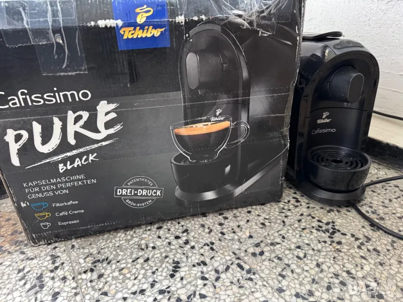 Кафемашина с Капсули Tchibo Cafissimo PURE 325516, Еспресо, снимка 1