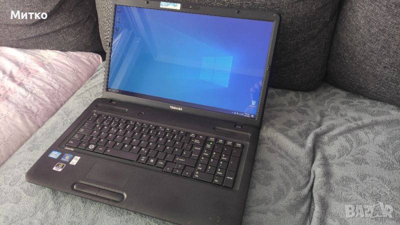 Лаптоп TOSHIBA SATELLITE C670-15W , снимка 1