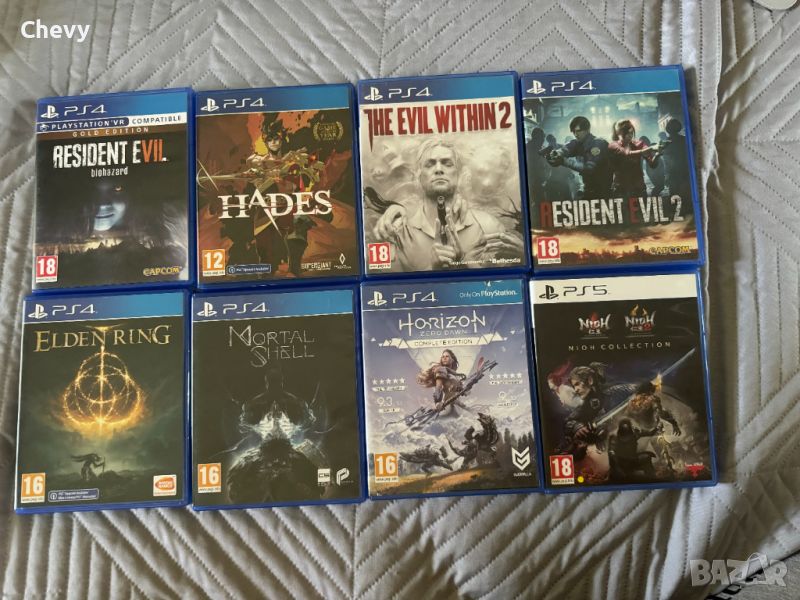 PS4 и PS5 игри Elden Ring,Sekiro,Hades,GTA V,Resident Evil 2,Nioh 1 и 2, снимка 1