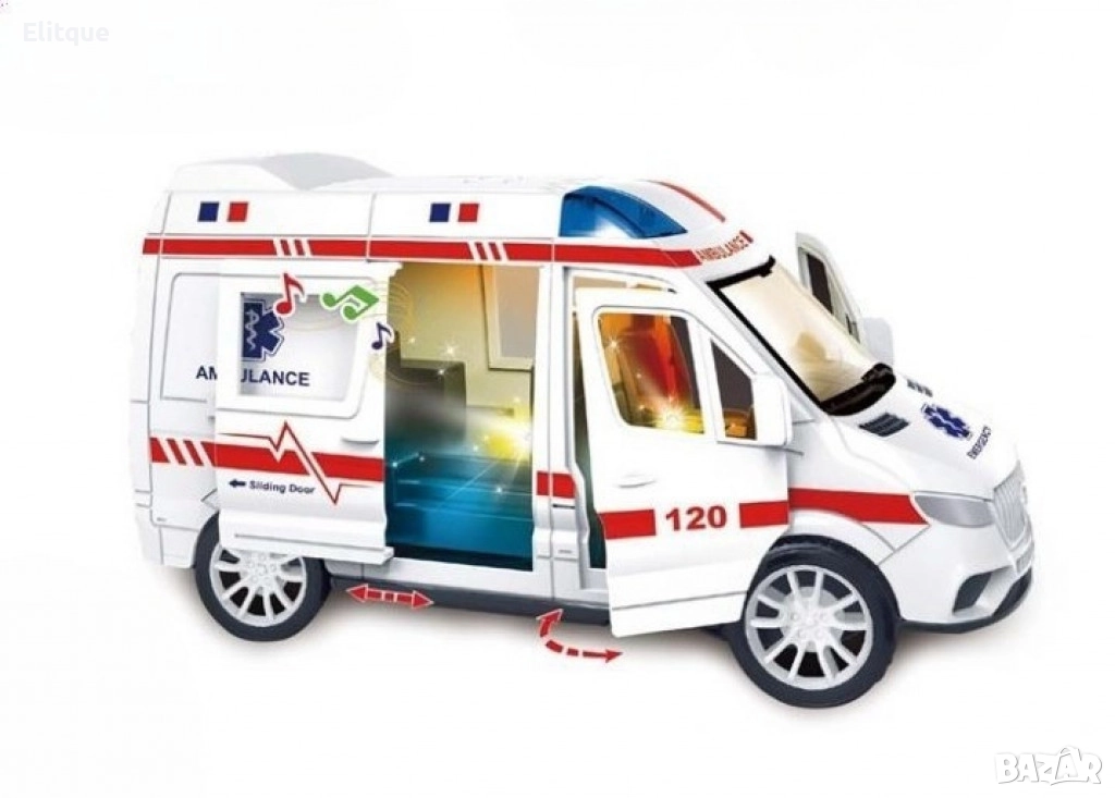 Реалистична линейка със светлинни и звукови ефекти, снимка 1